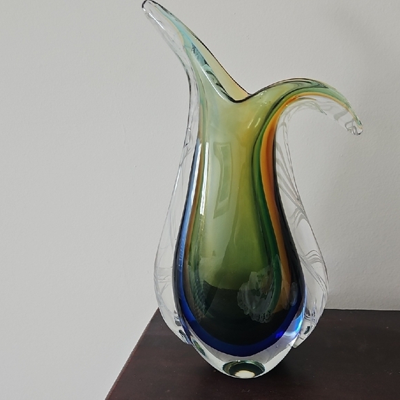 Murano Other - Murano Art Glass Sommerso Vase